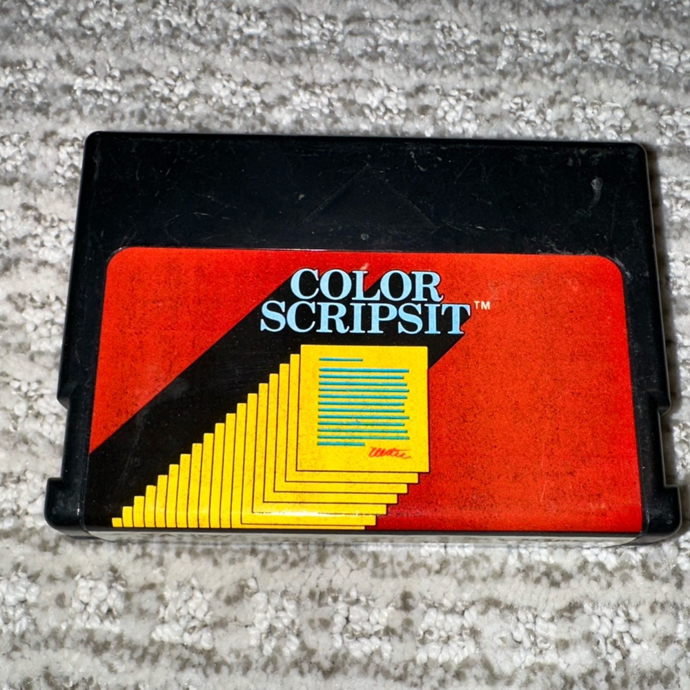 Tandy color scriptsit game